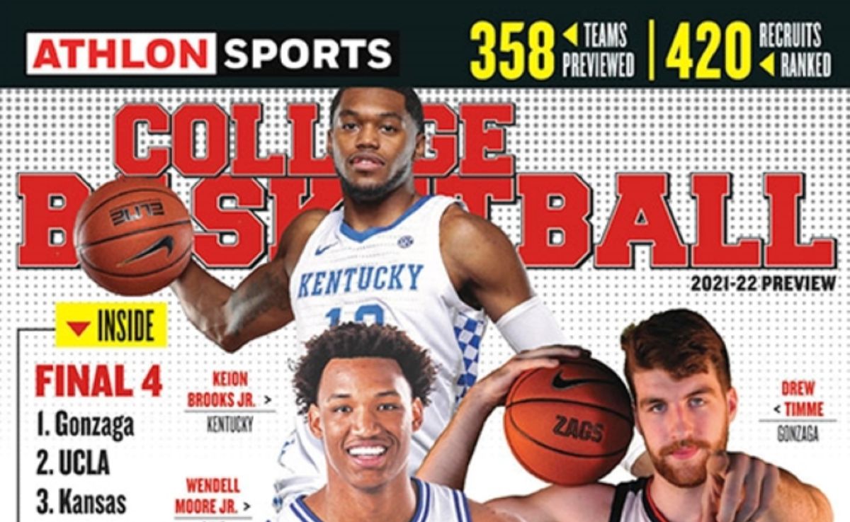 Keion Brooks Jr. Makes National Cover of Athlon Sports Annual Go Big
