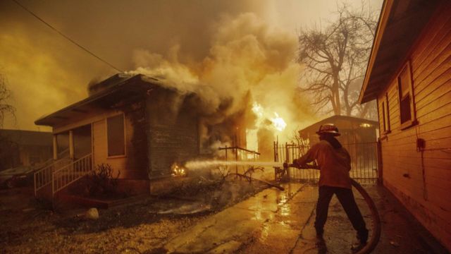 60 Firefighters Respond to Devastating Townhouse Fire, Families Forced to Evacuate