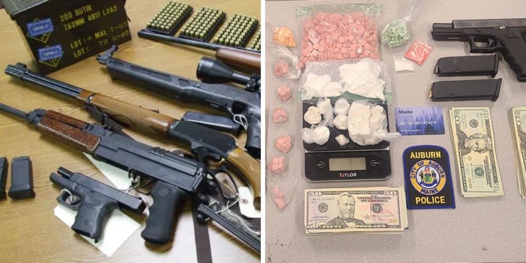 Firearms, Stolen Property, and Drugs Seized in Stockton Springs Investigation