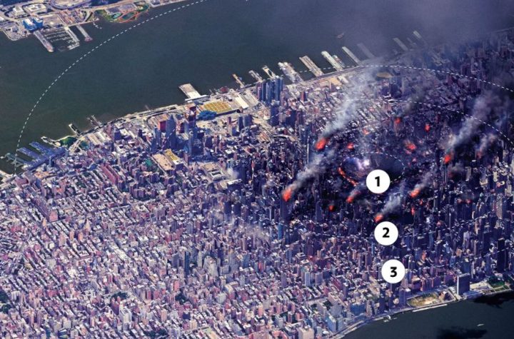 Catastrophic Fallout How a Nuclear Bomb Would Destroy New York City—A Map Analysis