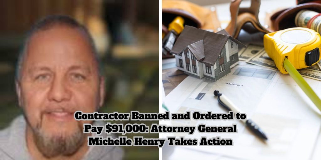 Contractor Banned and Ordered to Pay $91,000: Attorney General Michelle Henry Takes Action