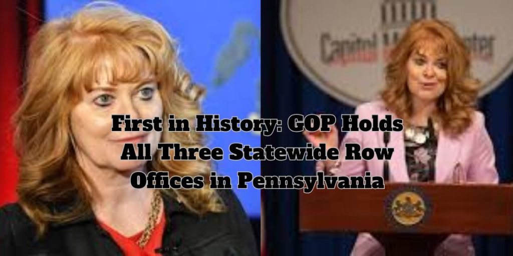 First in History: GOP Holds All Three Statewide Row Offices in Pennsylvania