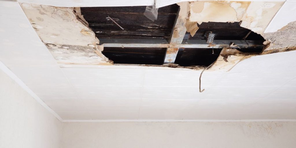 Cooper Gardens Apartment Ceiling Collapses, Tenant Seeks Urgent Repairs