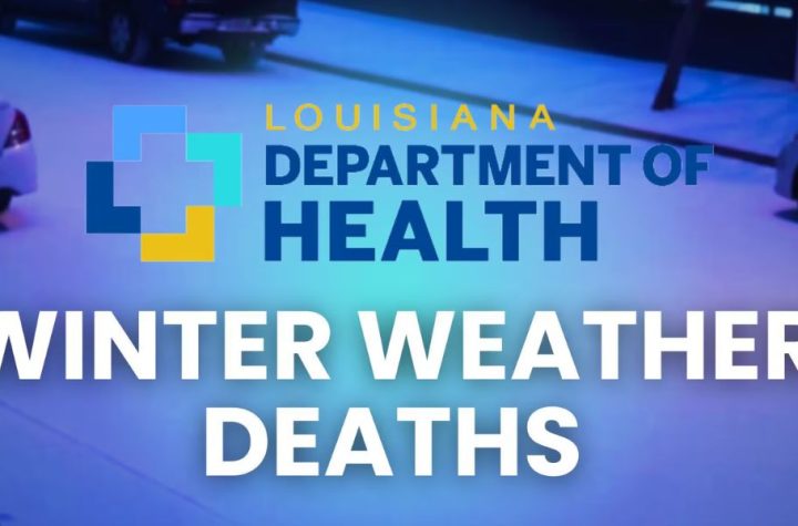 LDH Confirms Fatalities as Winter Weather Hits Pointe Coupee and Orleans Parishes