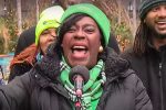 Mayor Parker Handles Eagles Chant Mishap with Humor and Philly Pride