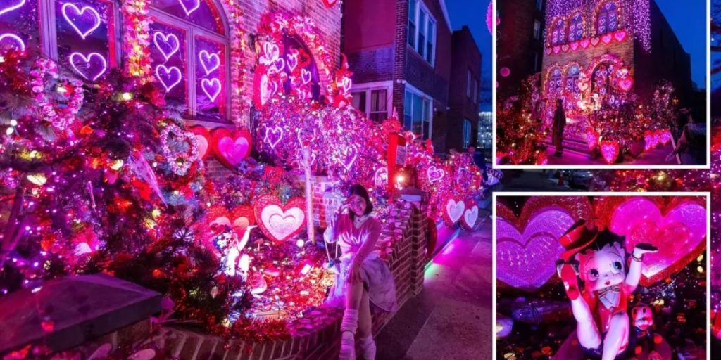 Viral Holiday House in NYC Attracts Massive Crowds Year-Round ‘Unbelievable,’ Visitors Say