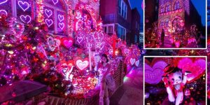 Viral Holiday House in NYC Attracts Massive Crowds Year-Round ‘Unbelievable,’ Visitors Say