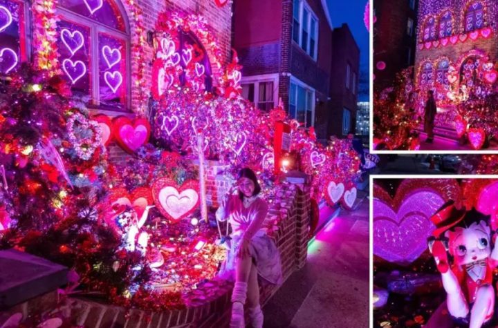 Viral Holiday House in NYC Attracts Massive Crowds Year-Round ‘Unbelievable,’ Visitors Say