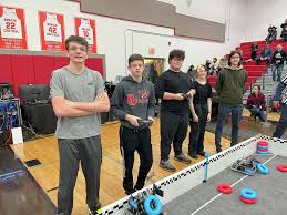 Benzie Central's Perpetual Robotics Team Secures Design Award and Robot Skills Champion Title at VEX V5 Tournament