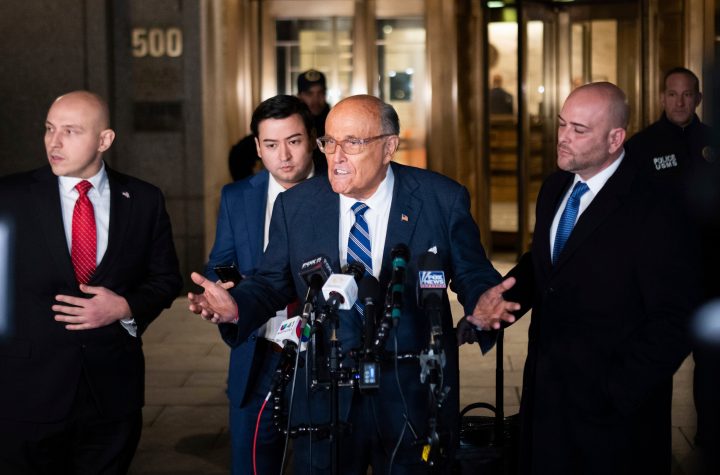 Giuliani Ordered to Comply with Court or Face Jail in Defamation Dispute