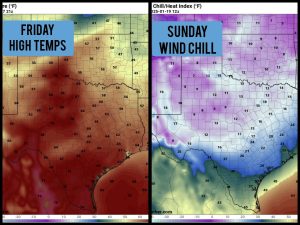 Thursday Morning Storms Expected in South Texas, Temperatures to Warm Up Soon After