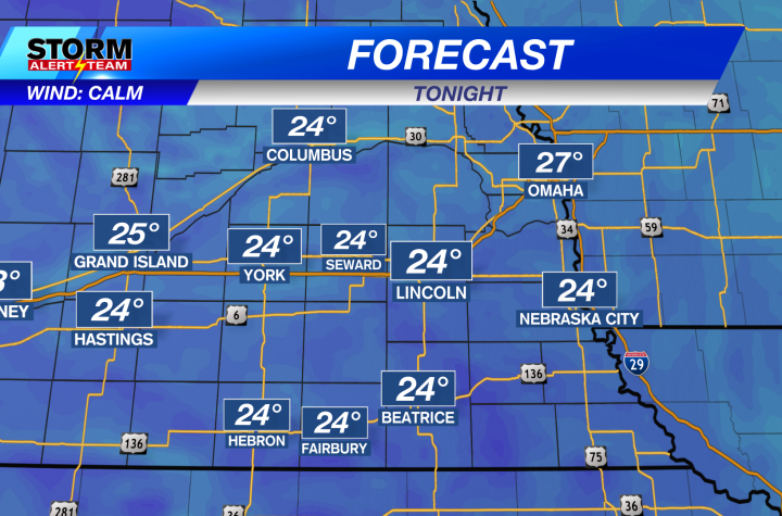 Bitter Cold Tonight, But a Warmup Is on the Horizon