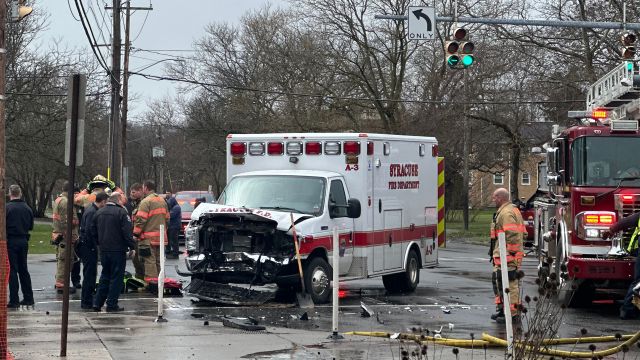 Ambulance Hits Elderly Man in Upstate New York, Son Taken into Custody