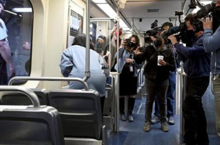 An individual apprehended for attempting rape on a Midtown subway train; a woman was rescued by construction workers