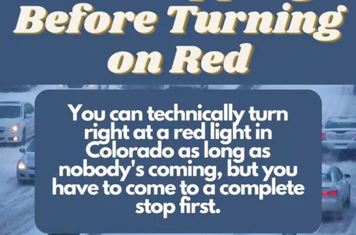 Colorado’s Latest Traffic Rule Update Right Turns at Red Lights Explained