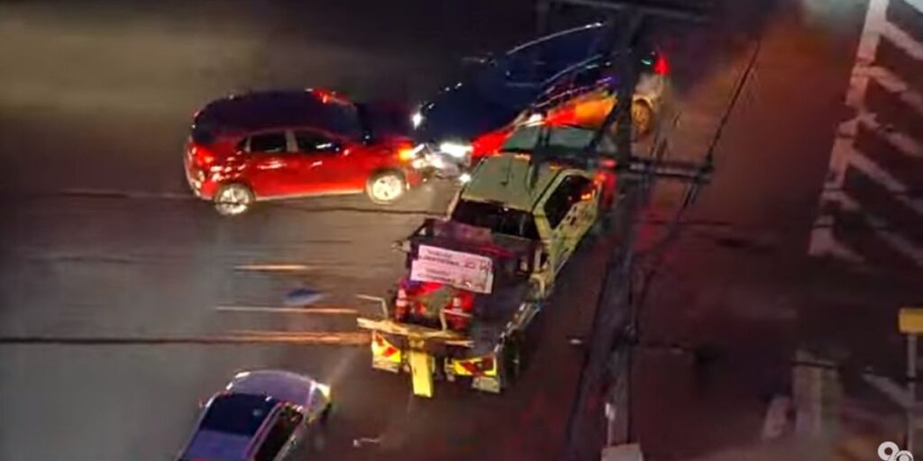 Man in Custody Following Wild Ride on Stolen Forklift on Maryland’s I-495