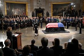 Former President Jimmy Carter Lies in State in the Capitol Rotunda