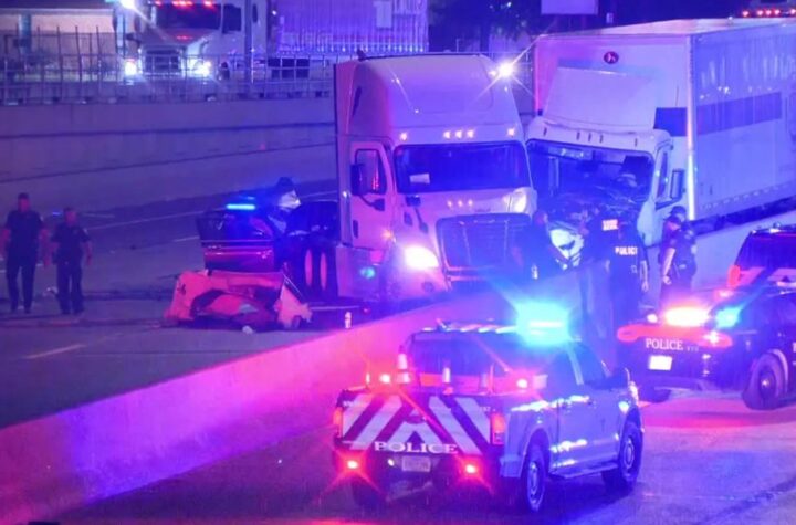 1 Dead, 5 Hospitalized After Three-vehicle Crash on I-35 in Fort Worth