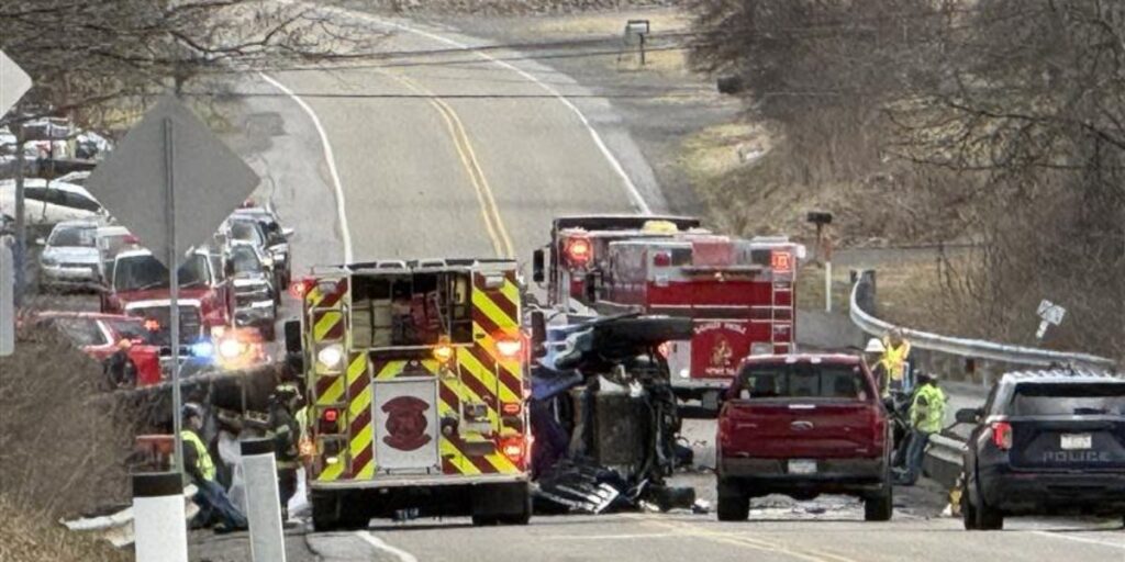 36-year-old Man Dies in Route 322 Crash That Involved a Tractor-trailer and Two Cars