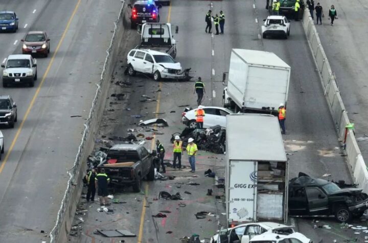 5 Dead, 11 Injured After Semi-truck Driver Allegedly Sped Into Stopped Traffic on I-35