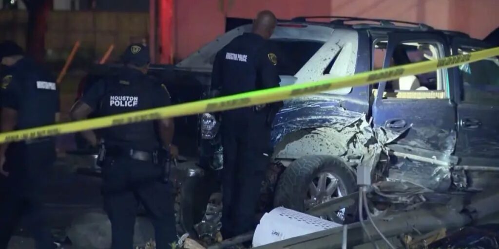 Houston Man Crashes SUV at 100 MPH, Flees Scene, Leaving Injured Family Behind