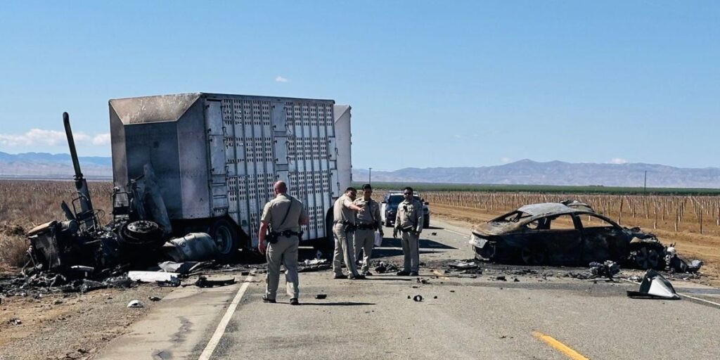 Tragic Collision in Fresno County—Teen Driver Killed After Head-on Crash With Livestock Truck
