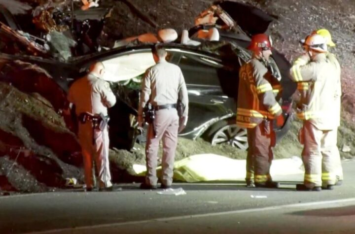 2 Dead, Infant Seriously Injured in Rollover Crash on 60 Freeway in Chino