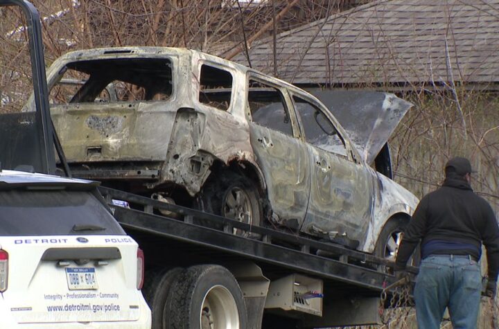 3 Bodies Found Burned Beyond Recognition in Car Fire on Detroit’s West Side