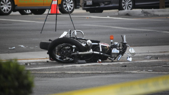 Motorcyclist dies following crash at Lake Elsinore intersection