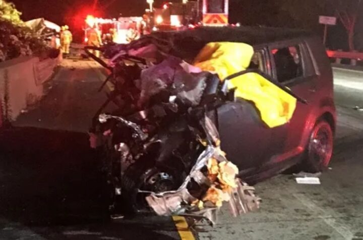 One Dead, One Injured in Three-vehicle Crash on Southbound US 101 in Ventura