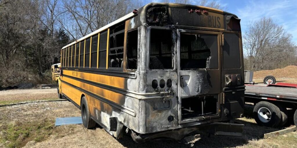 Passenger Critically Injured After Car Rear-ends School Bus in Oakland, Tennessee