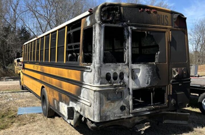 Passenger Critically Injured After Car Rear-ends School Bus in Oakland, Tennessee