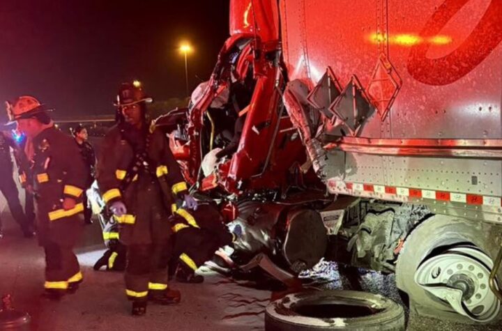Semi Driver Killed in Fiery Crash on Florida’s Turnpike in St. Lucie County
