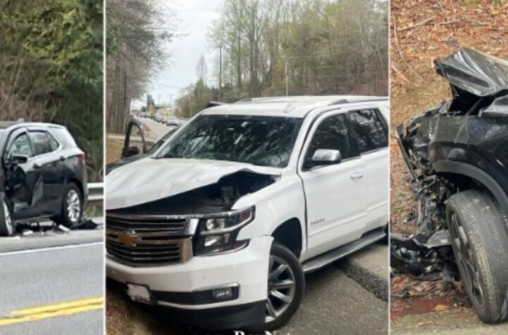 Three-suv Crash in Leonardtown Sends One to Shock Trauma, Others Injured
