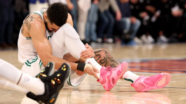 Boston's Jayson Tatum Suffers Right Leg Injury, Team Awaits MRI Results