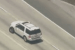 High-Speed Pursuit of Robbery Suspect Caught on Camera in L.A.