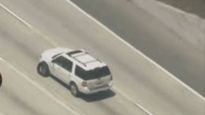 High-Speed Pursuit of Robbery Suspect Caught on Camera in L.A.