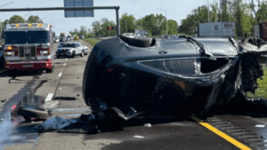 North Haven: Crash and Fire on I-91 Leaves 5 Hurt, 2 in Critical Condition