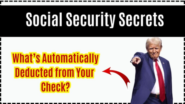 Social Security Deductions: What’s Taken from Your Check Automatically?