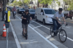 Valencia Street Packed with Bikers on Bike to Wherever Day in San Francisco