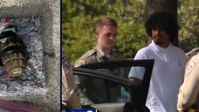 Police: Man Threw Grenade From Stolen Car During Wild Chase