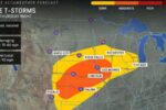 Weekend Weather Alert Storms to Slam Texas, Midwest, and New Mexico