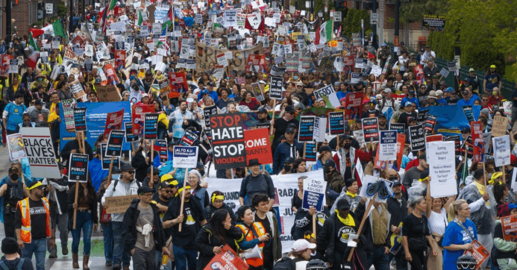 Mass Protests Planned for Labor Day to Oppose Trump’s Policies Nationwide