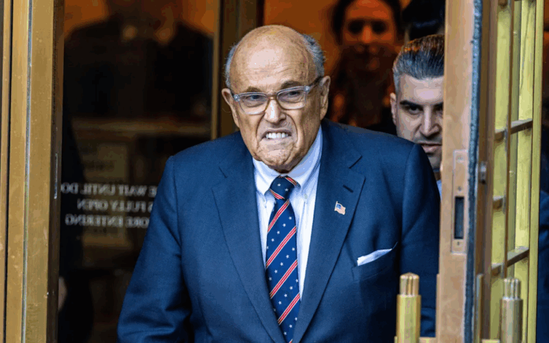 Rudy Giuliani Hospitalized with Multiple Broken Bones After New Hampshire Car Crash
