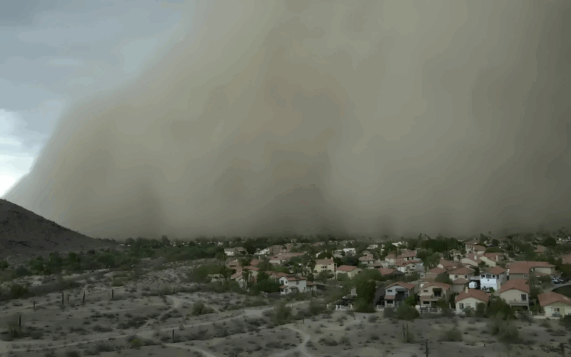 Thunderstorms Expected Across High and Low Terrain of Arizona on September 1, 2025