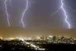 Thunderstorms Forming Over Arizona High Terrain to Bring Gusty Outflow Winds to Metro Areas