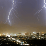 Thunderstorms Forming Over Arizona High Terrain to Bring Gusty Outflow Winds to Metro Areas